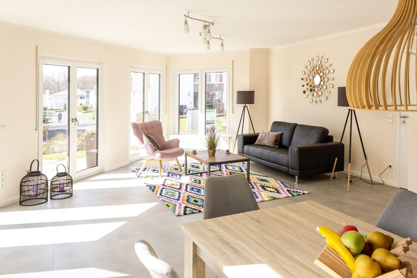 Wohnbeispiel Wohnzimmer