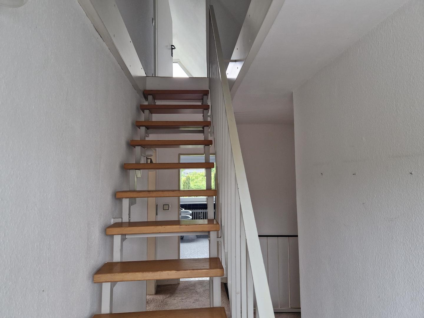 Aufgang zum Dachgeschoss