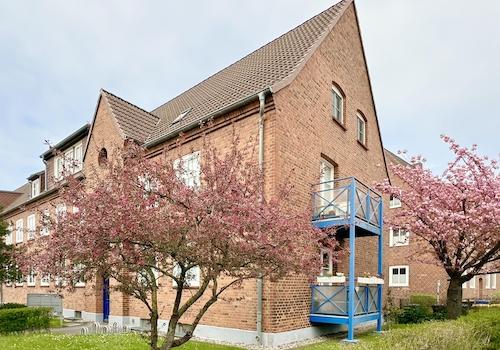 Gepflegte Backsteinarchitektur