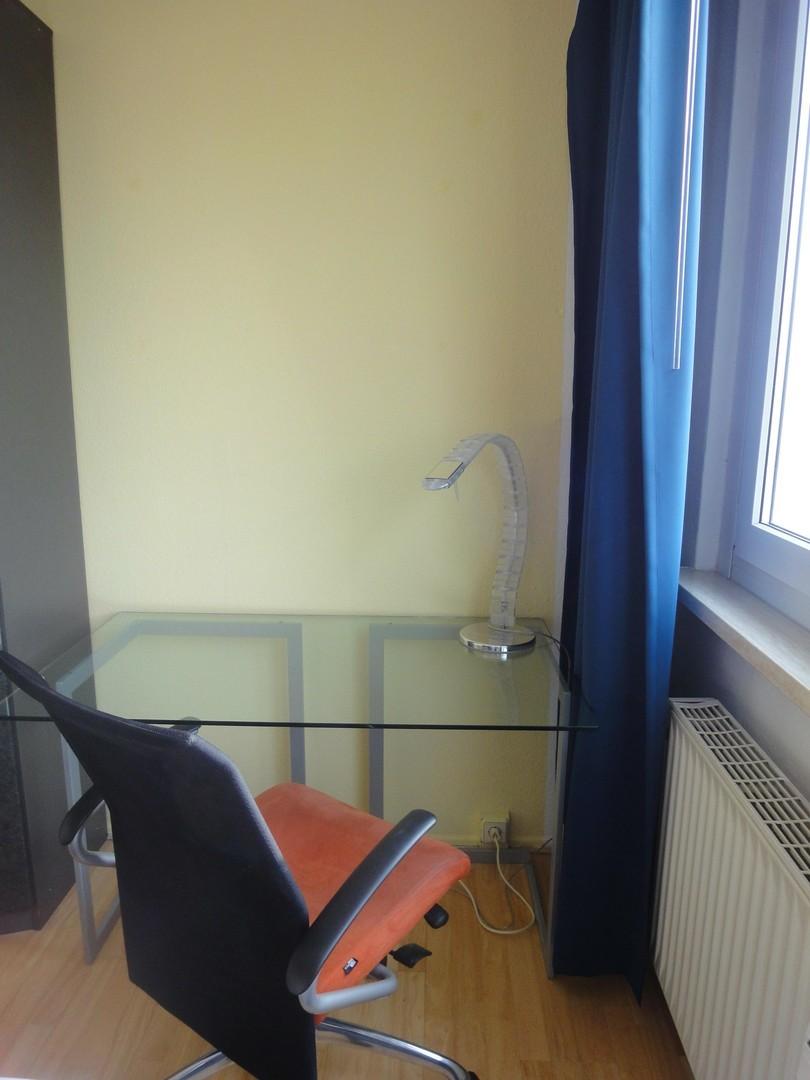 Arbeitsplatz Schlafraum