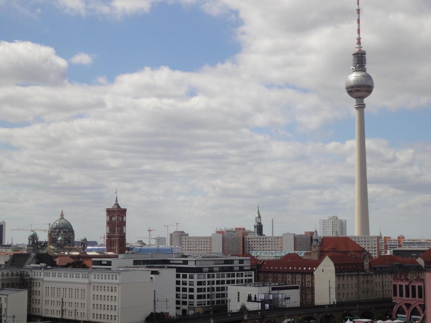 Panoramablick von den Fenstern