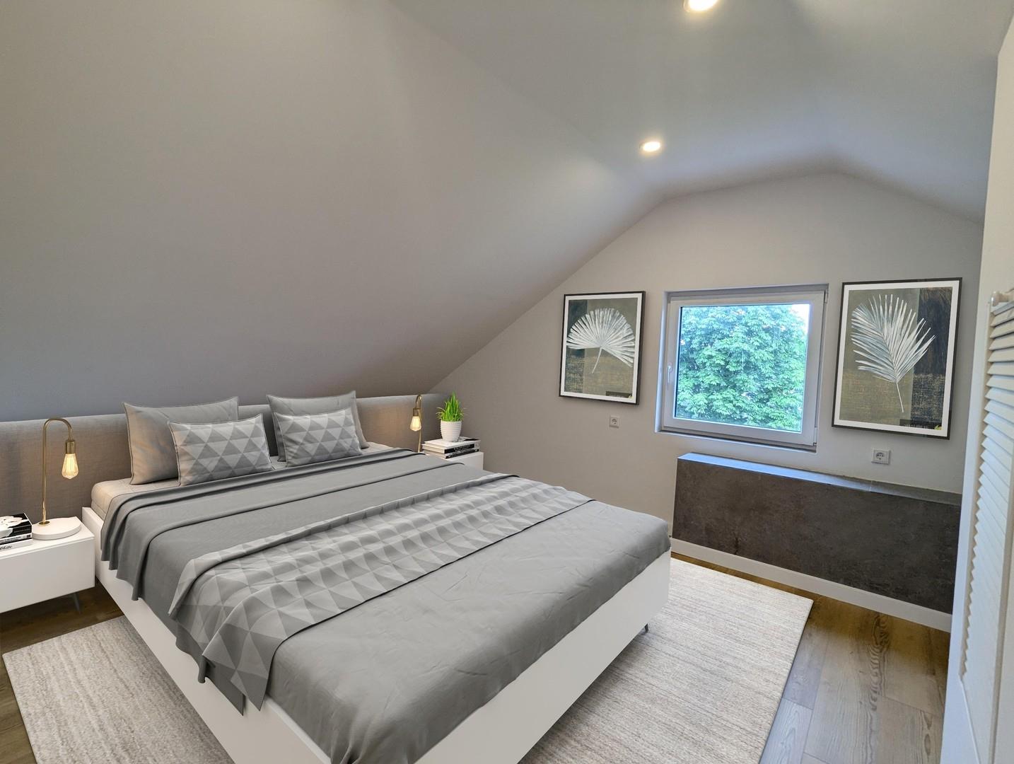 Schlafzimmer 1 - virtuell