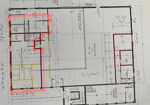 Grundriss für 188 m² Zusatzfl.