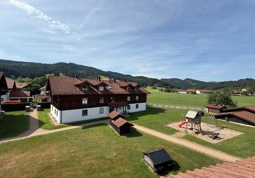 Blick vom Wohnzimmer