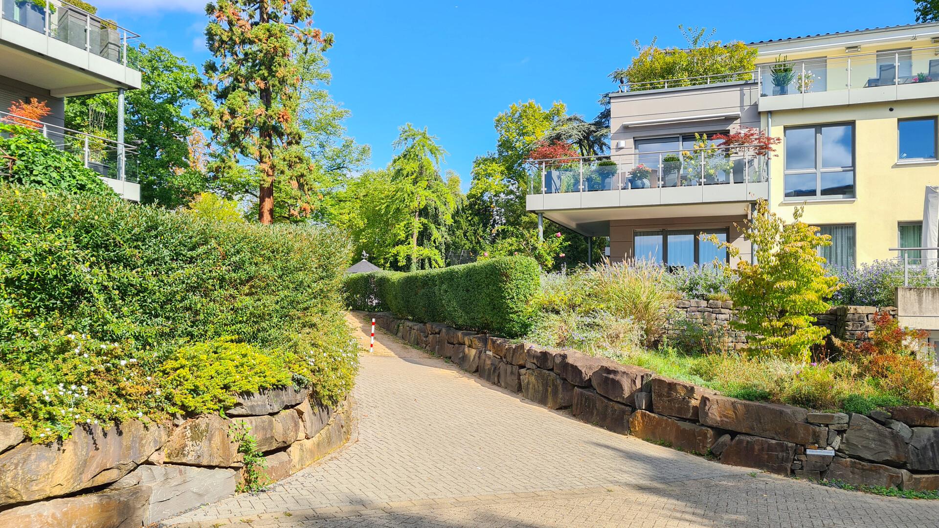 Weg durch den Park