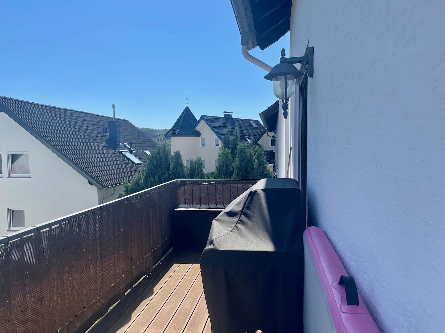 großer Balkon 