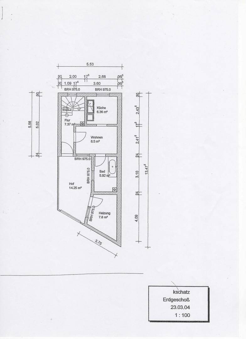 Erdgeschoss Altbau
