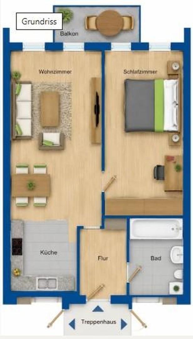 Grundriss Wohnung