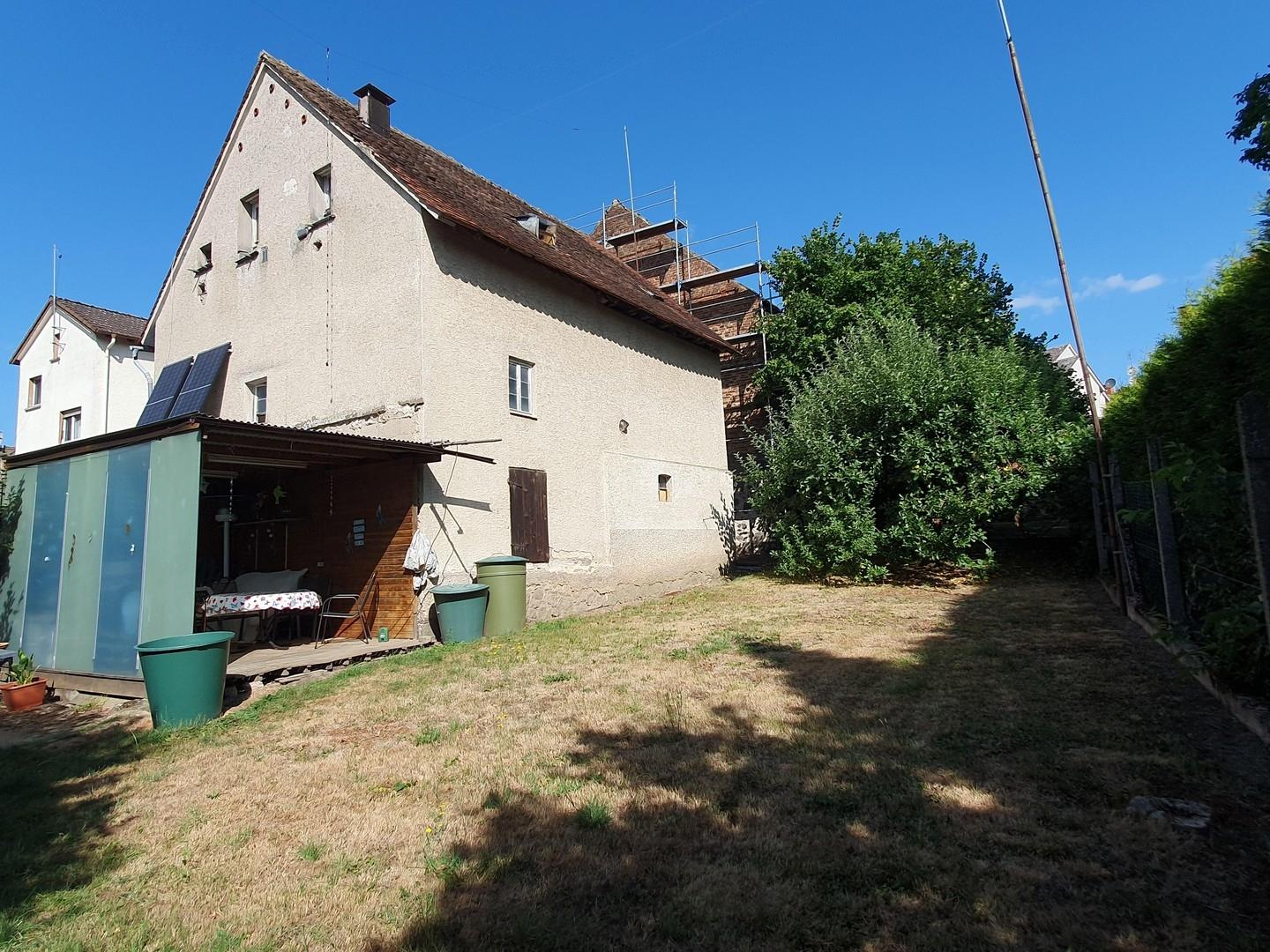 Garten hinter Scheune
