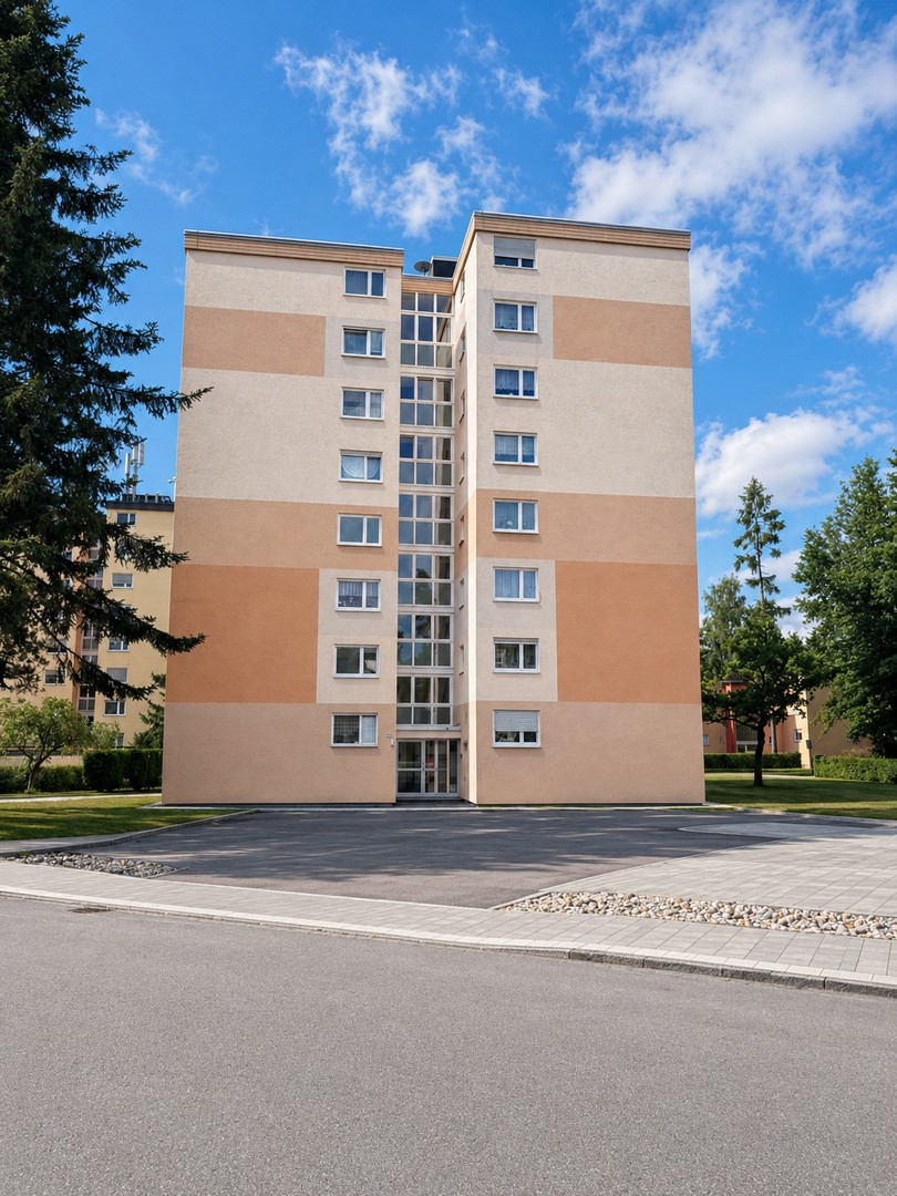 Hausansicht Eingangsbereich