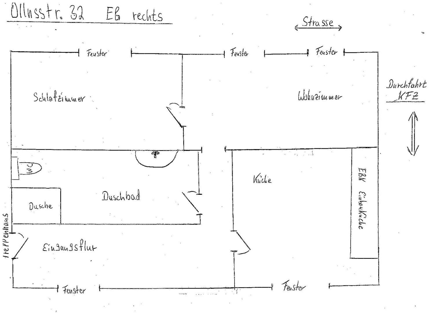 Darstellung Grundriss
