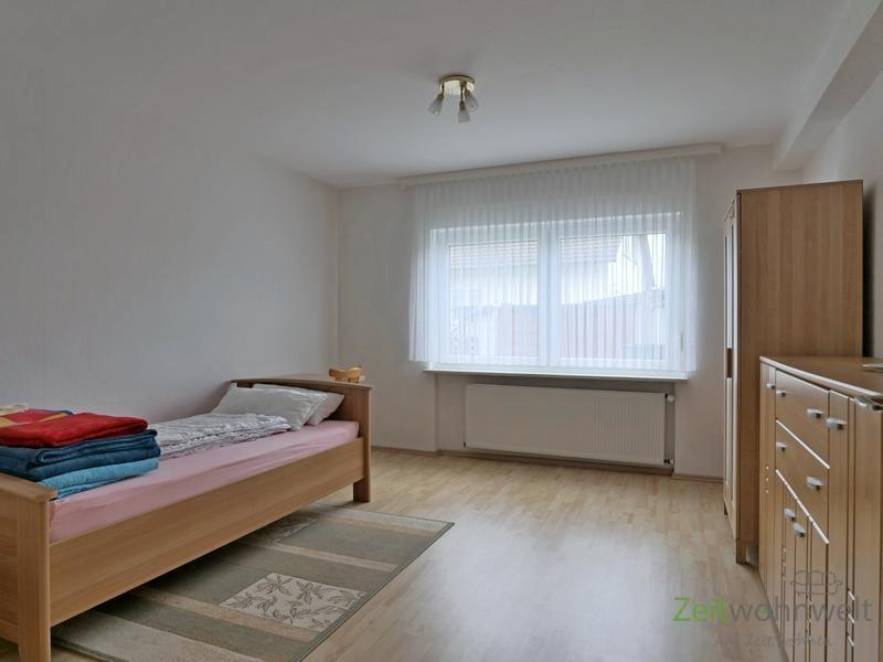Blick ins Schlafzimmer