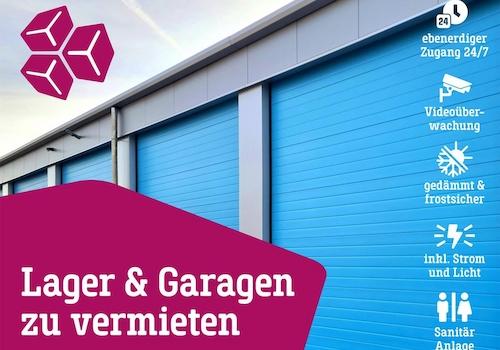 Lager und Garagen zu vermieten