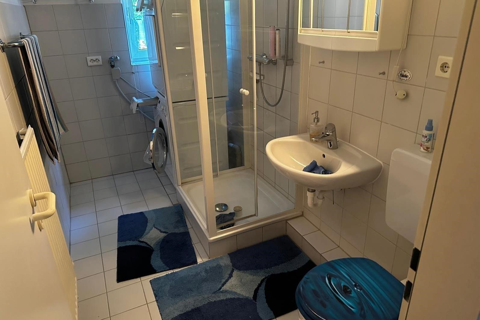 Tageslichtbad mit Dusche und WC