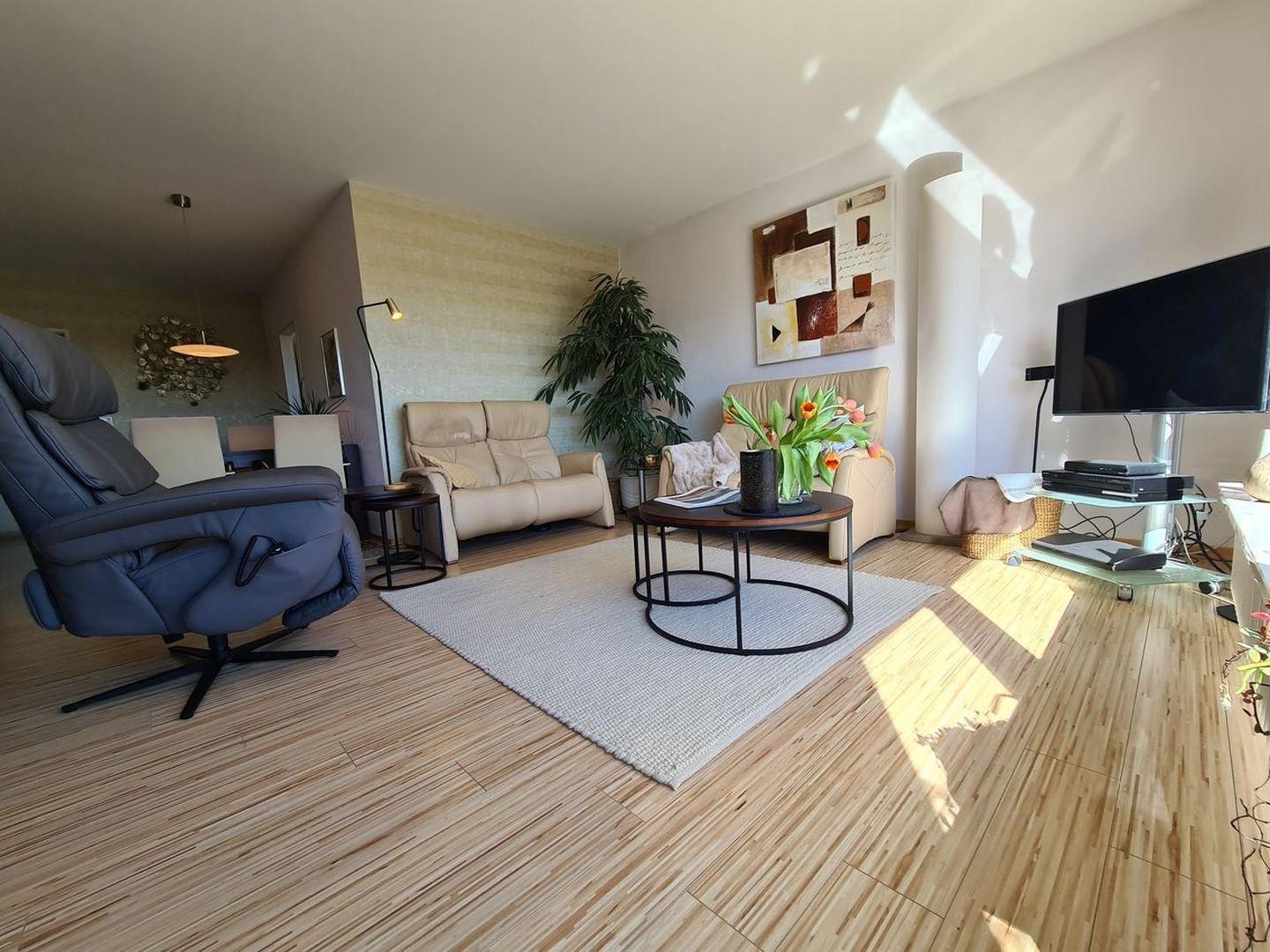 Wohnzimmer von Terrasse aus