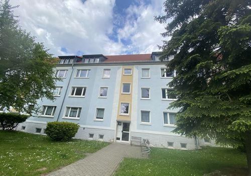 Blick zum Objekt