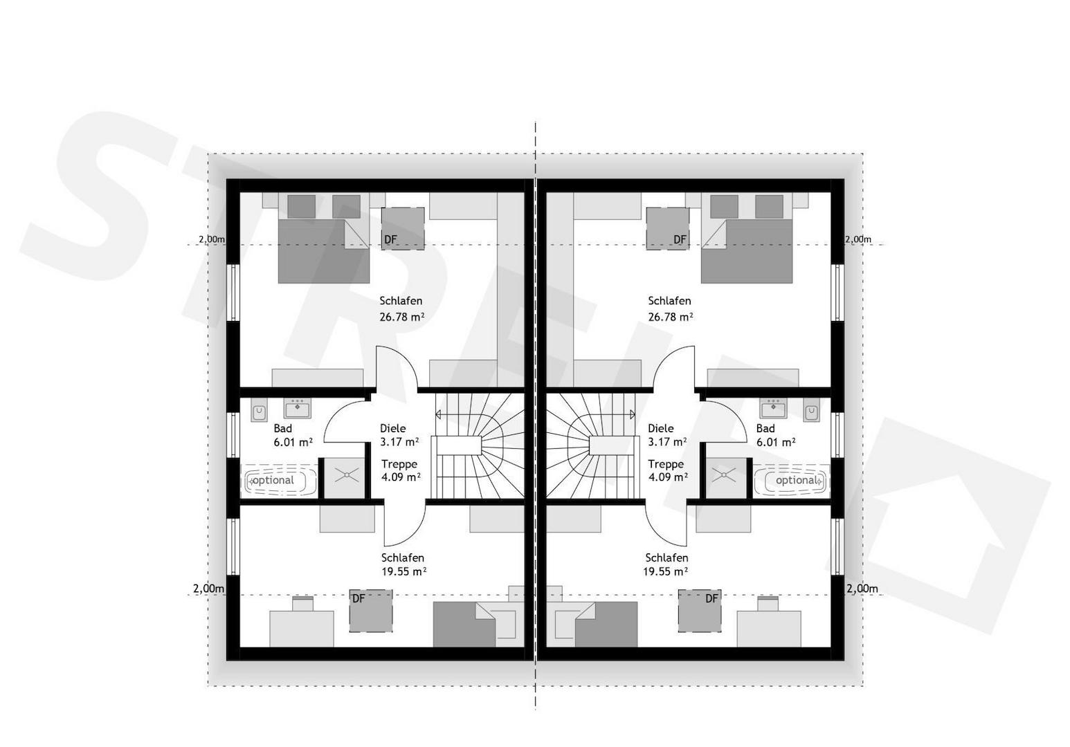 Grundriss OG (1&2)
