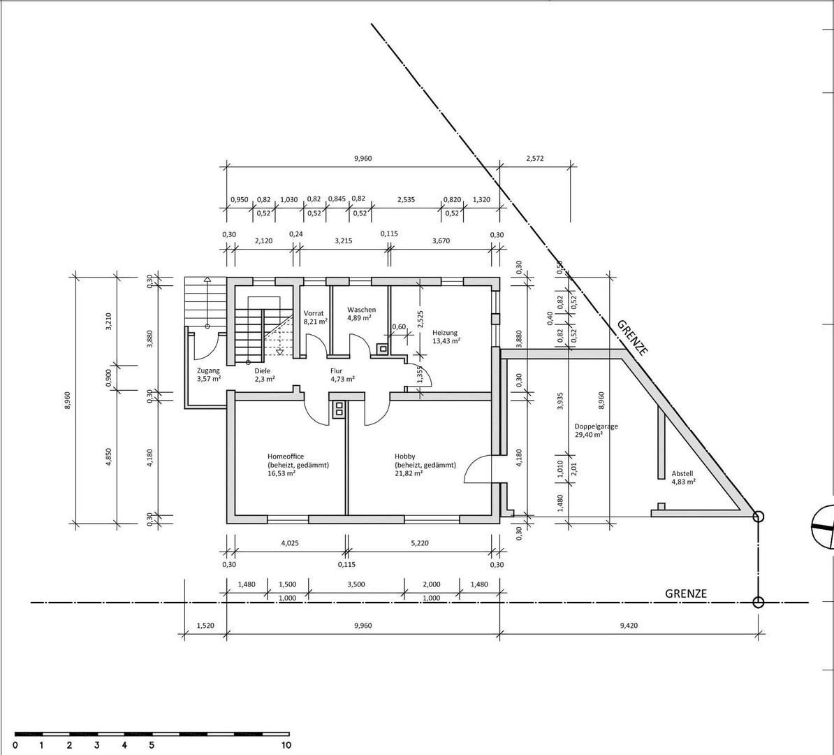 Grundriss Kellergeschoss