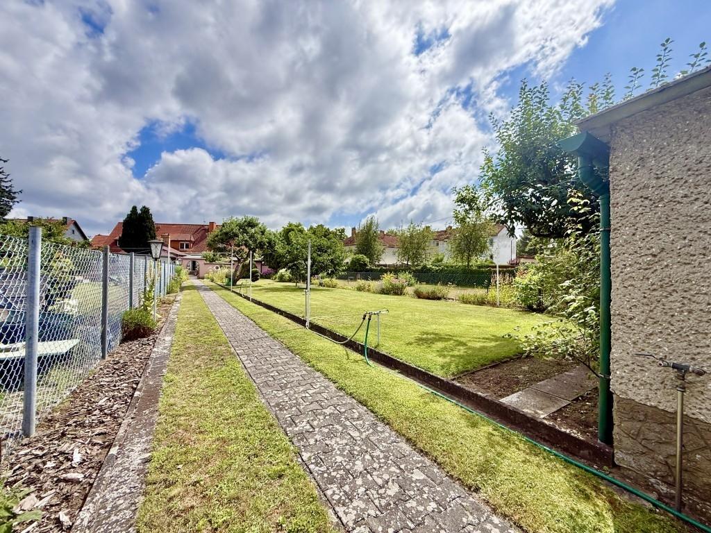 hintere Gartenansicht