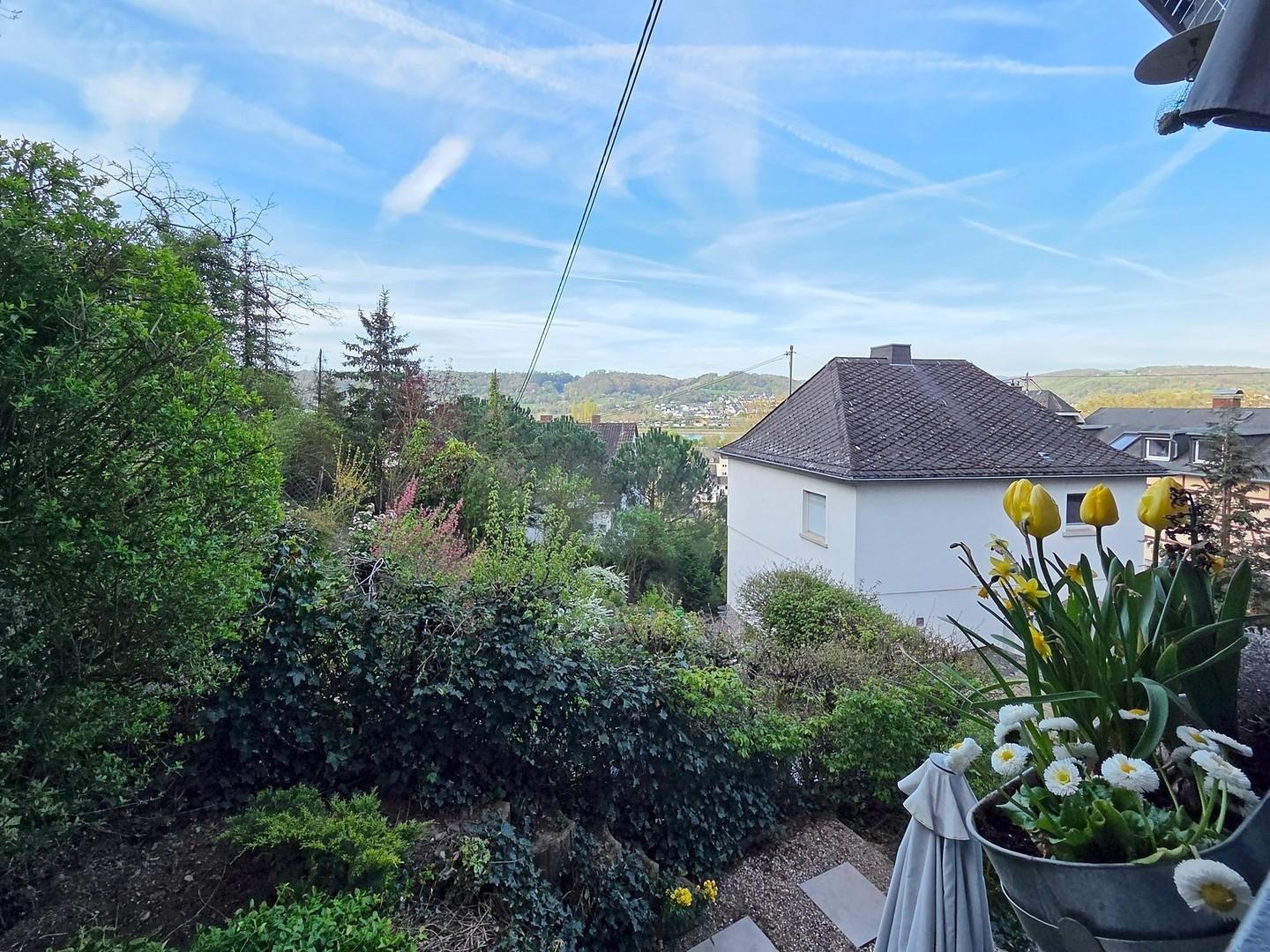 Ausblick Wohnzimmerterrasse