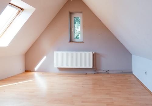Ausgebauter Dachboden