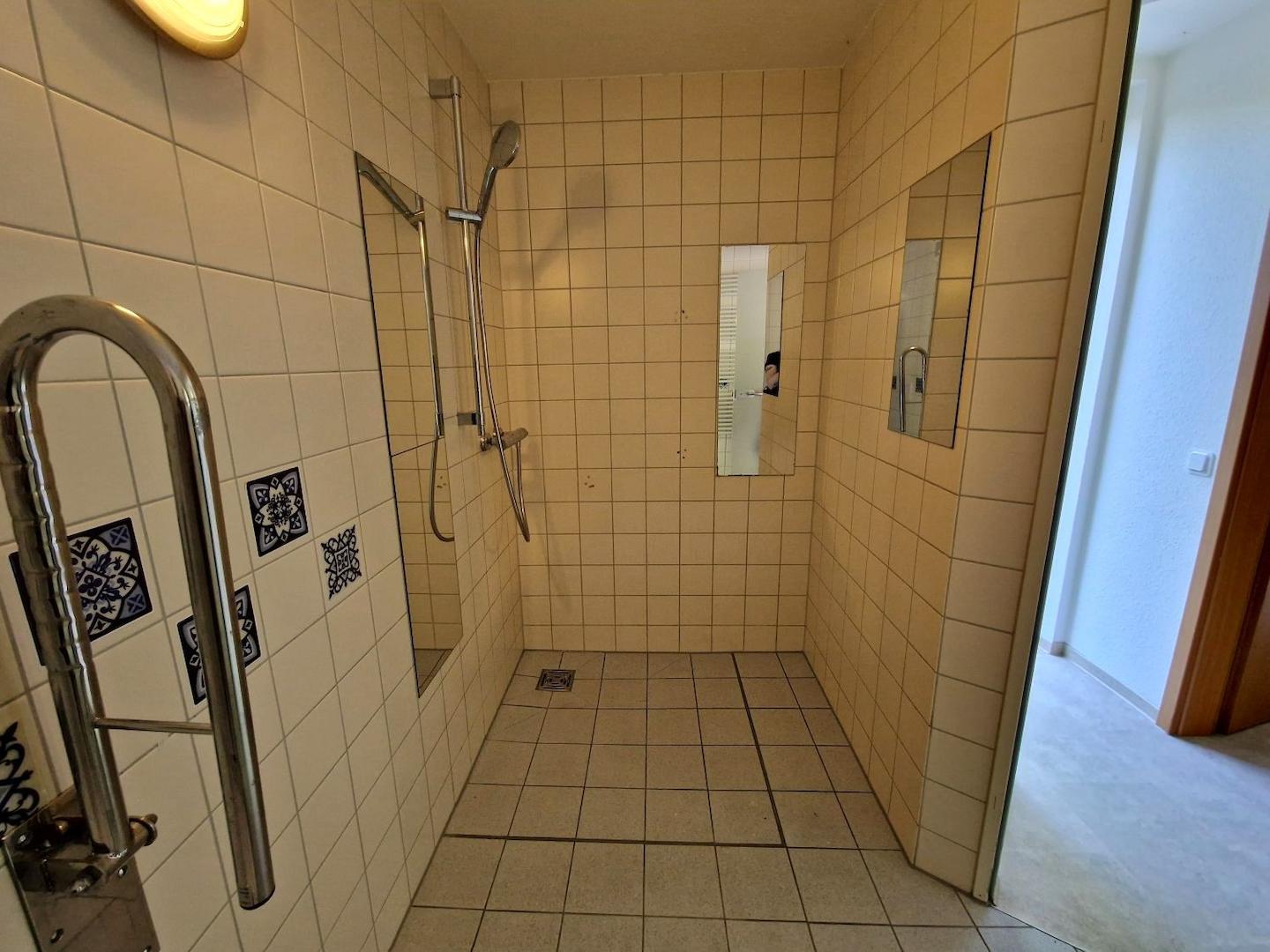 ebenerdige Dusche
