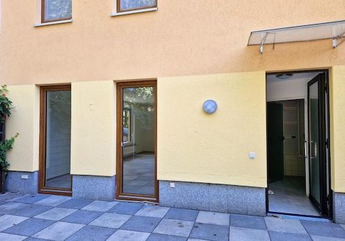 Zugang Wohnung über Terrasse