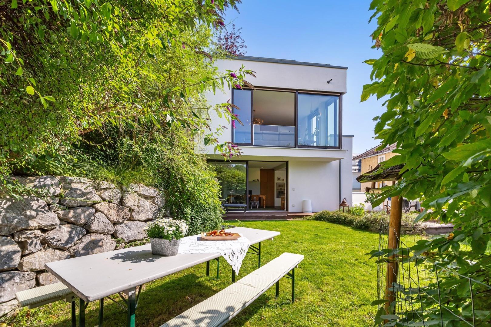 Haus vom Garten
