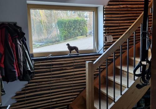 Treppe zu Wohnbereich