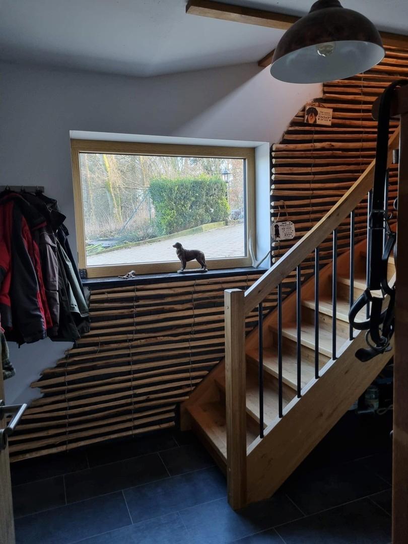 Treppe zu Wohnbereich