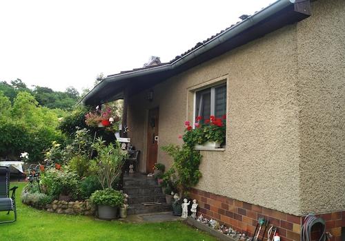 Eingangsbereich gartenseitig