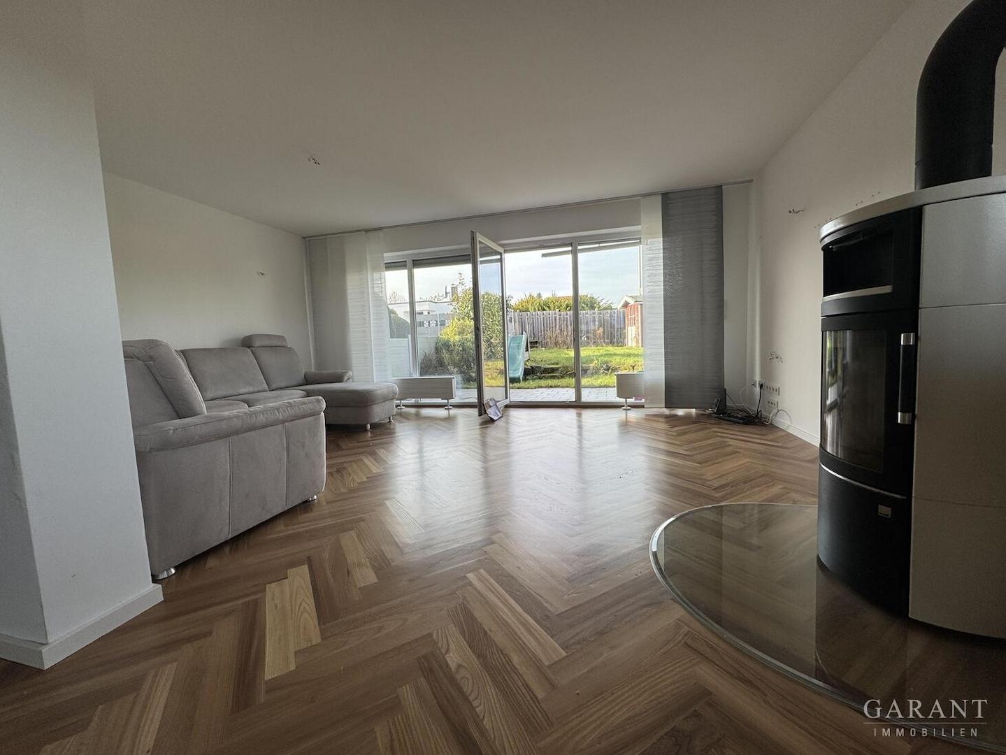 Wohnzimmer mit Kaminofen