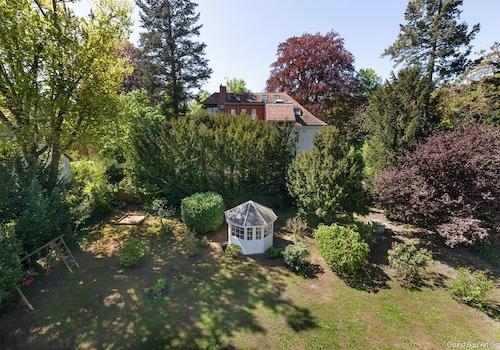 Blick in den schönen Garten
