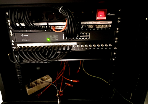 Technik, Ethernetverkabelung