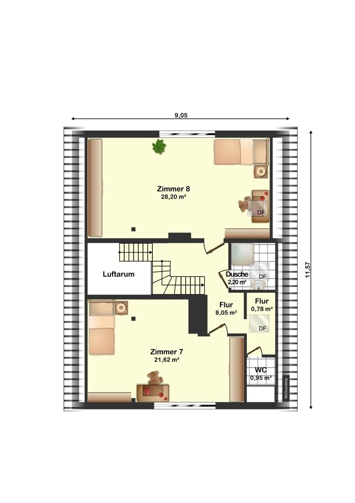 Grundriss 2. OG