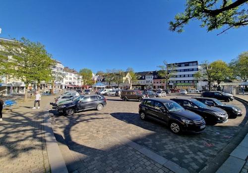 Parkplätze auf dem Markt
