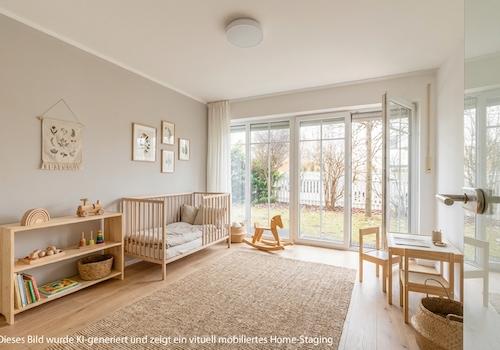 Kinderzimmer (umgebaute Küche)