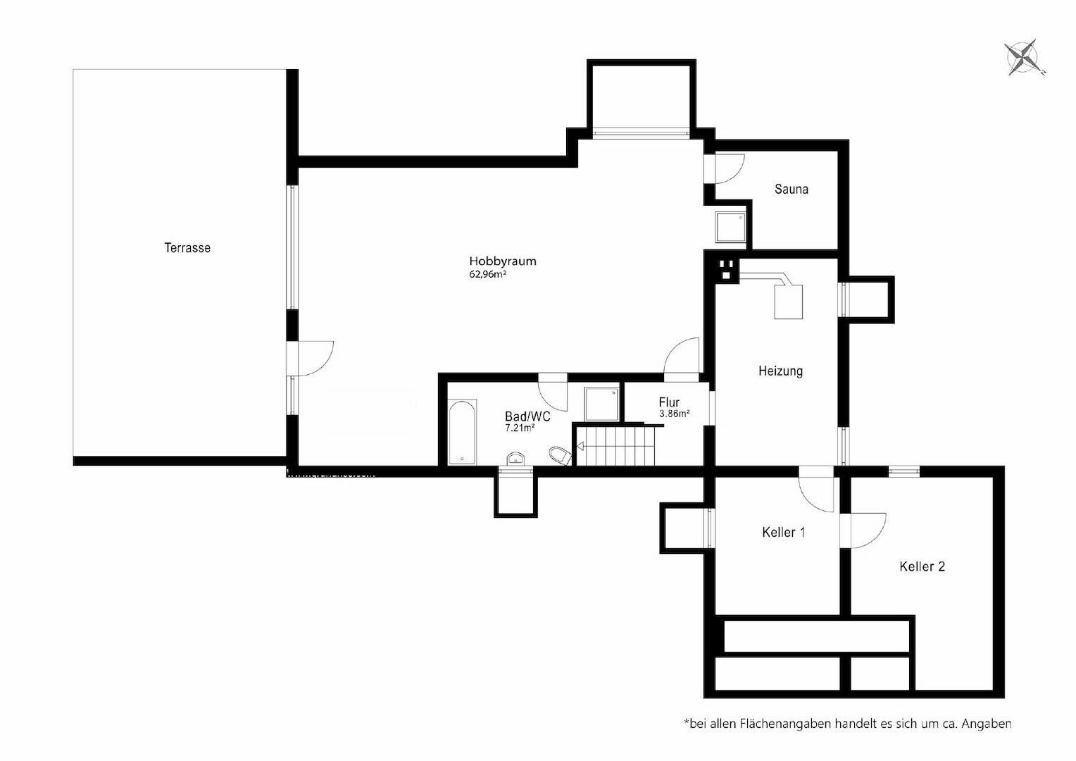 Grundriss Untergeschoss