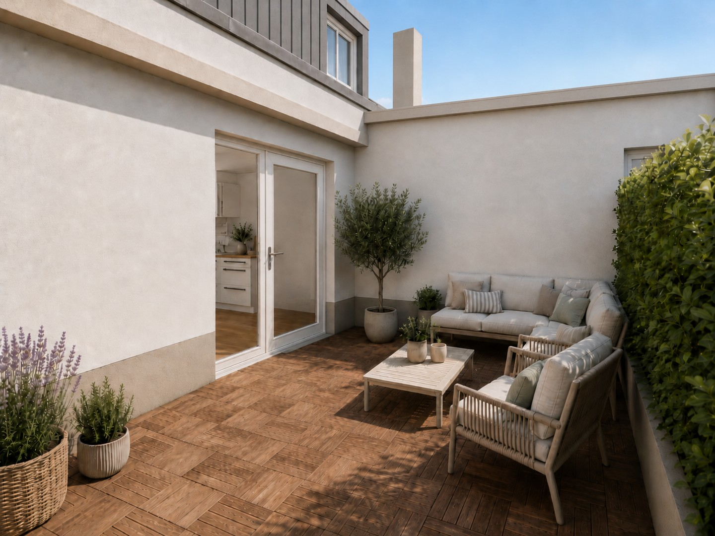 Dachterrasse