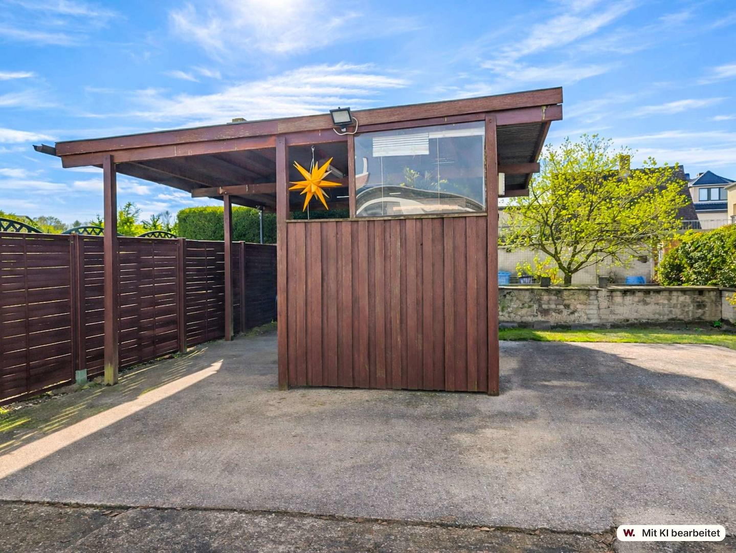 Carport als Schuppen