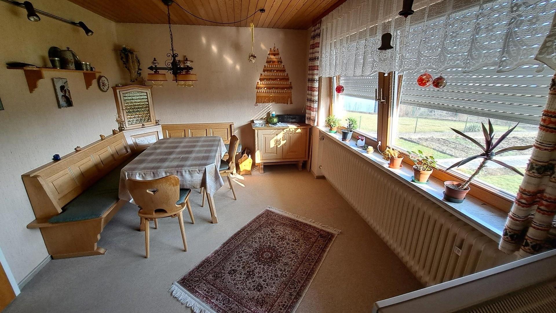 Esszimmer im Erdgeschoß