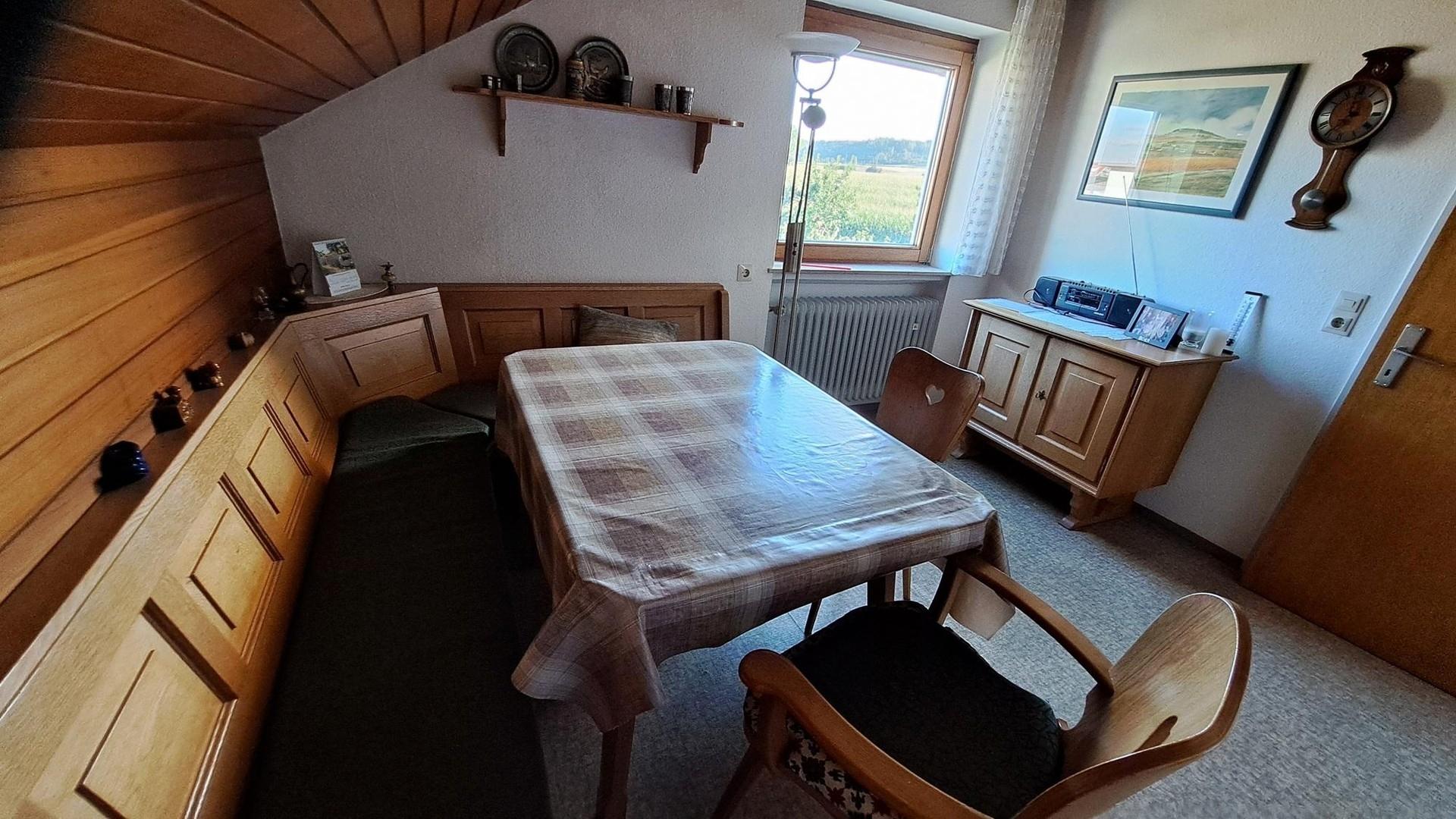 Esszimmer im Obergeschoß