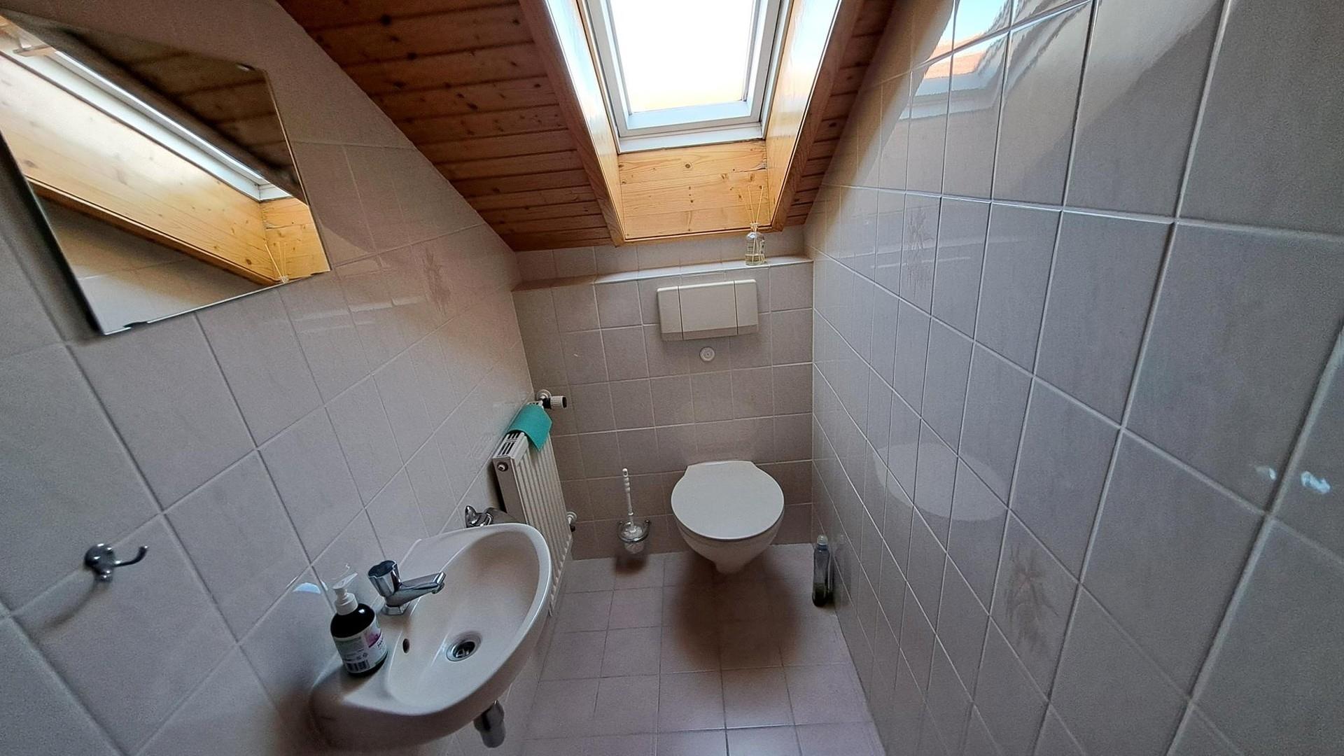 WC im Obergeschoß