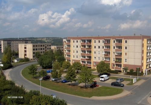 Blick auf Maler-Fischer-Str