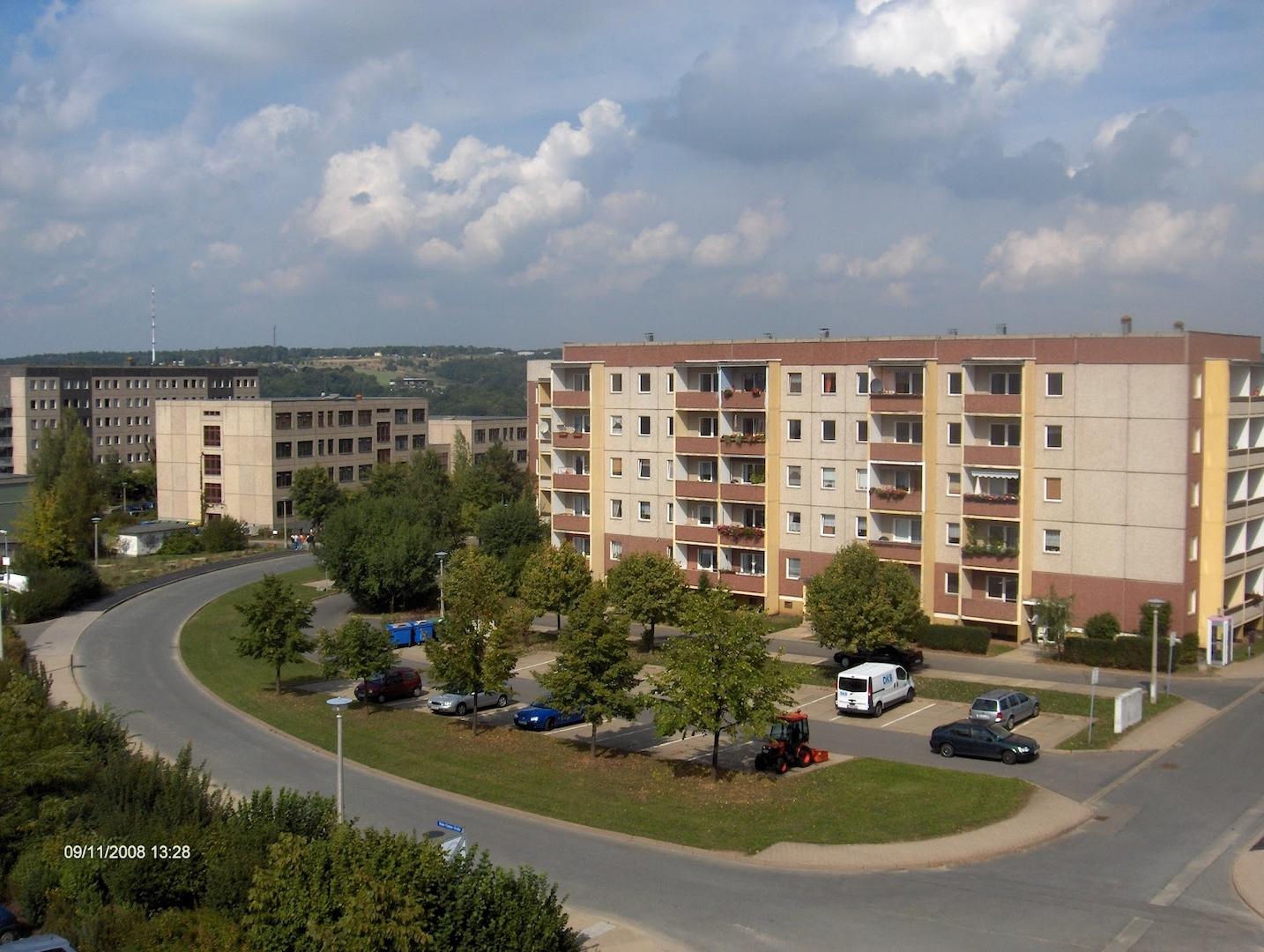 Blick auf Maler-Fischer-Str