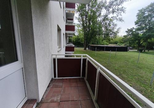 Ausblick Balkon