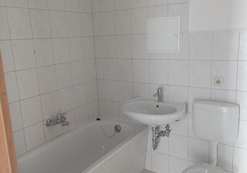 Badezimmer mit Wanne