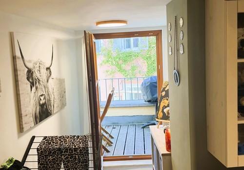 Zugang zum Balkon (Gang)