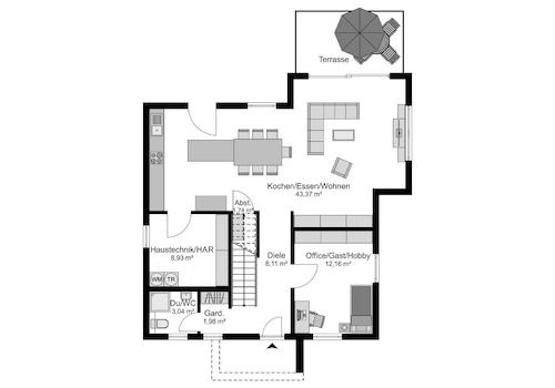 Grundriss EG