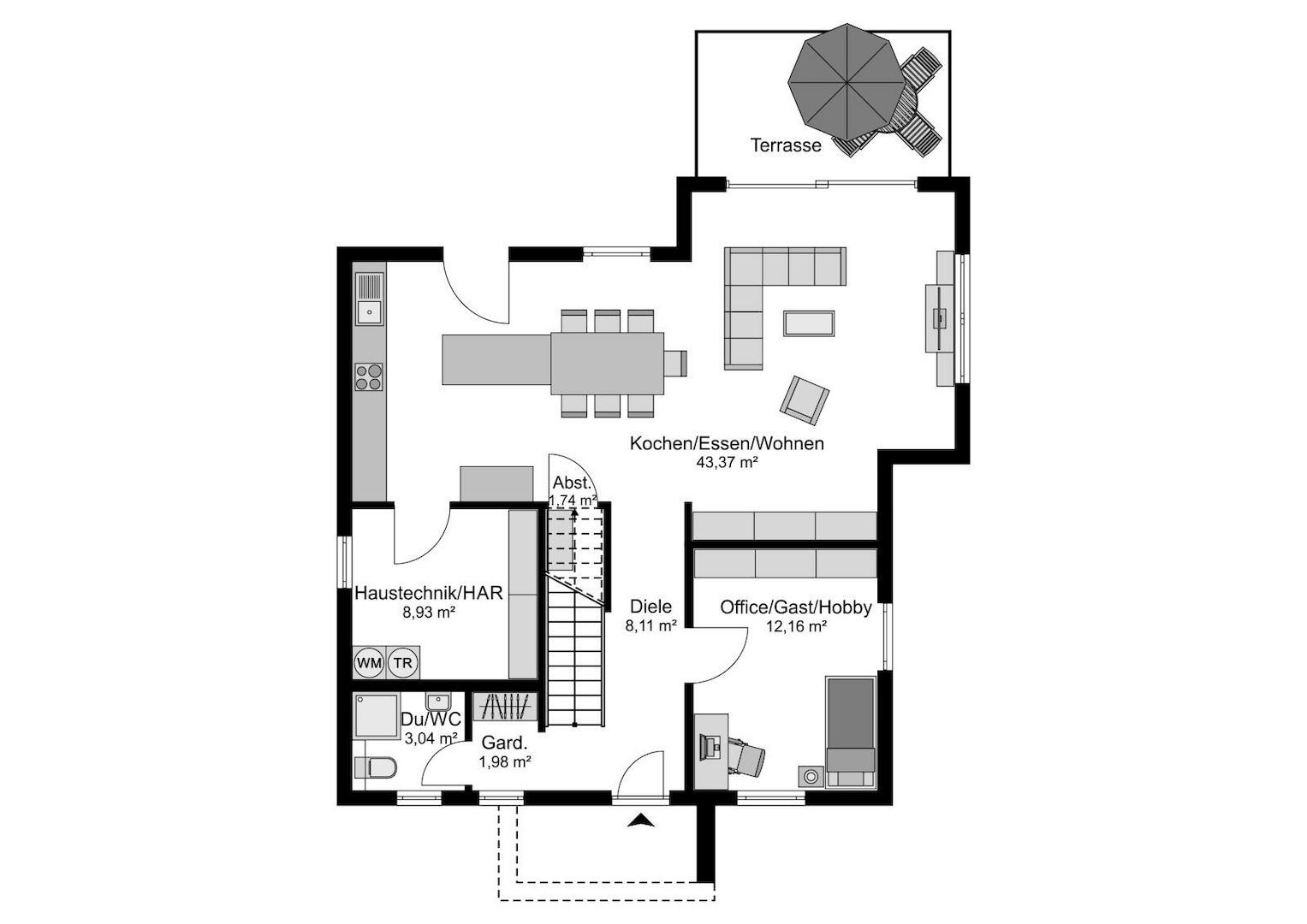 Grundriss EG